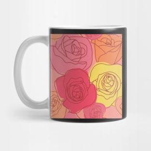 Bunch of Roses Mug